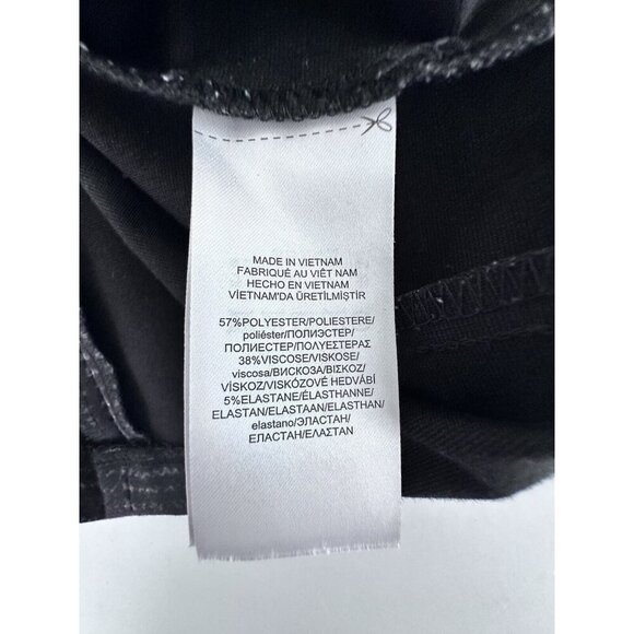 Chaps Womens Sleeveless Sheath Dress Gray Red Plaid Size Medium Office Cocktail - Picture 10 of 15